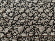 Tavelle Block Print Handloom Linen Fabric
