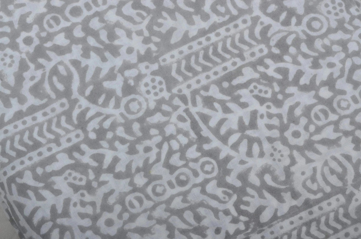 Ravell Floral Hand Block Print Cotton Fabric