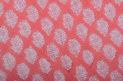 Indian Cotton Block Print Fabric by the Yard -Sewing and Quilting Fabric - Rohiyaan