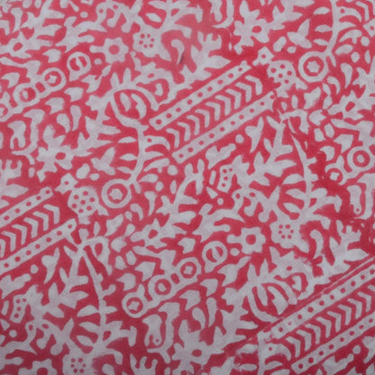 Ravell Floral Hand Block Print Cotton Fabric