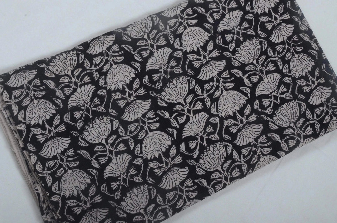 Kyara Indian Cotton Block Print Fabric