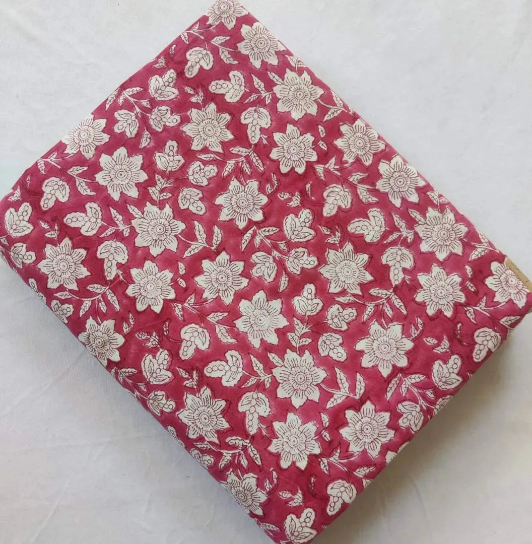 Balric Indian Cotton Block Print Fabric