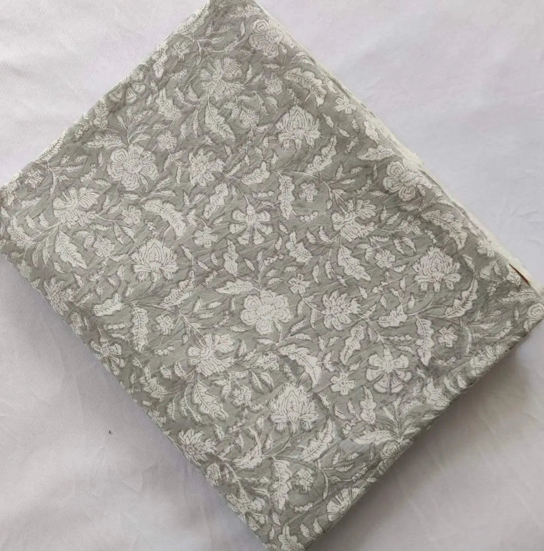 Zorlan Indian Cotton Block Print Fabric