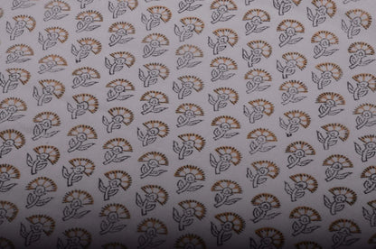 Block Print Cotton Dug Fabric Heavy Cotton Fabric - Maple Village Lane