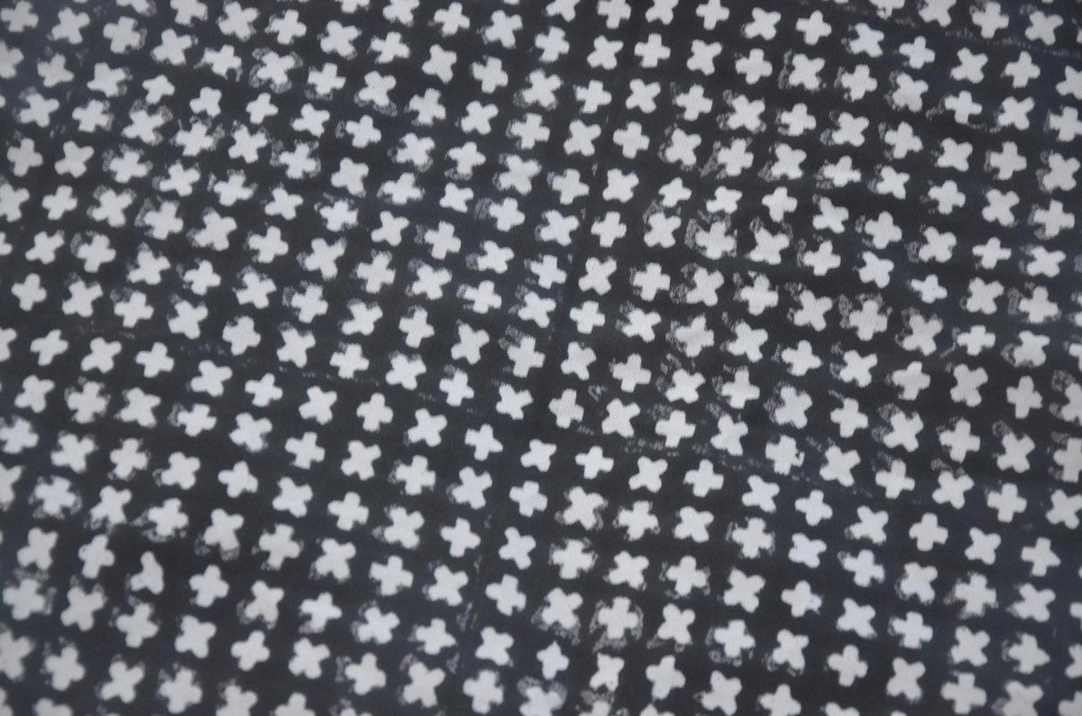 Linen fabric, Fabric by yard, Hand printed fabric, Block Print Fabric, Indian Fabric