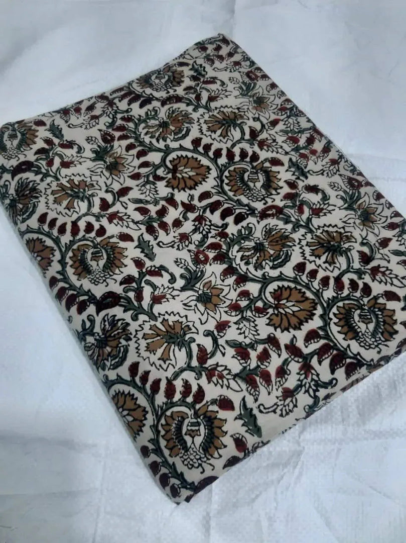 Kryssa Indian Cotton Block Print Fabric