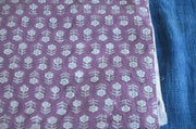 Indian Cotton Block Print Fabric by the Yard -Sewing and Quilting Fabric - Rohiyaan