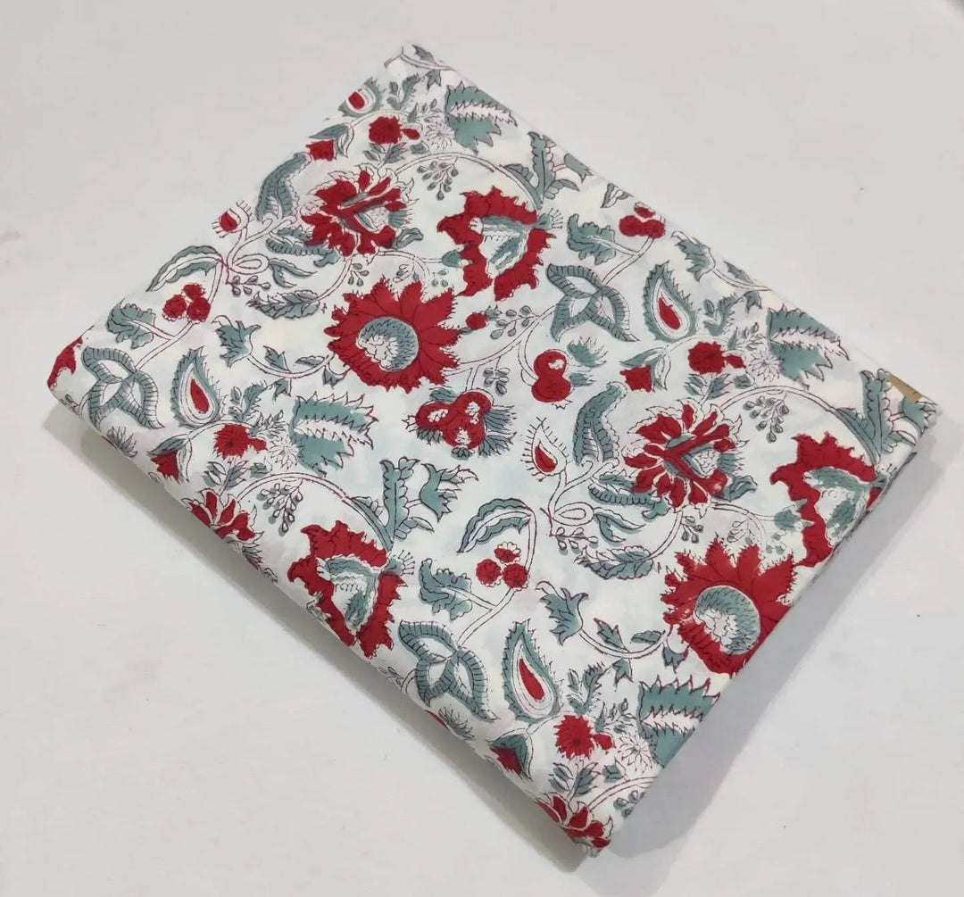 Othrel Indian Cotton Block Print Fabric