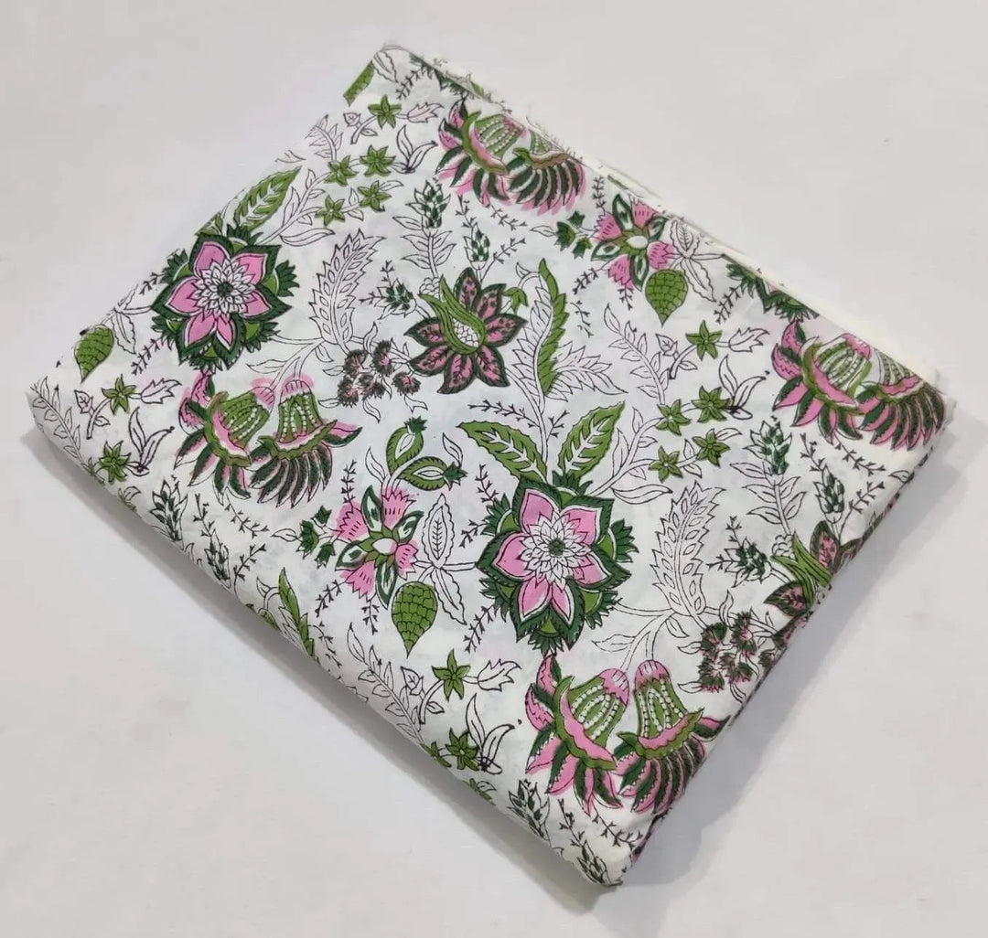 Lavelle Indian Cotton Block Print Fabric