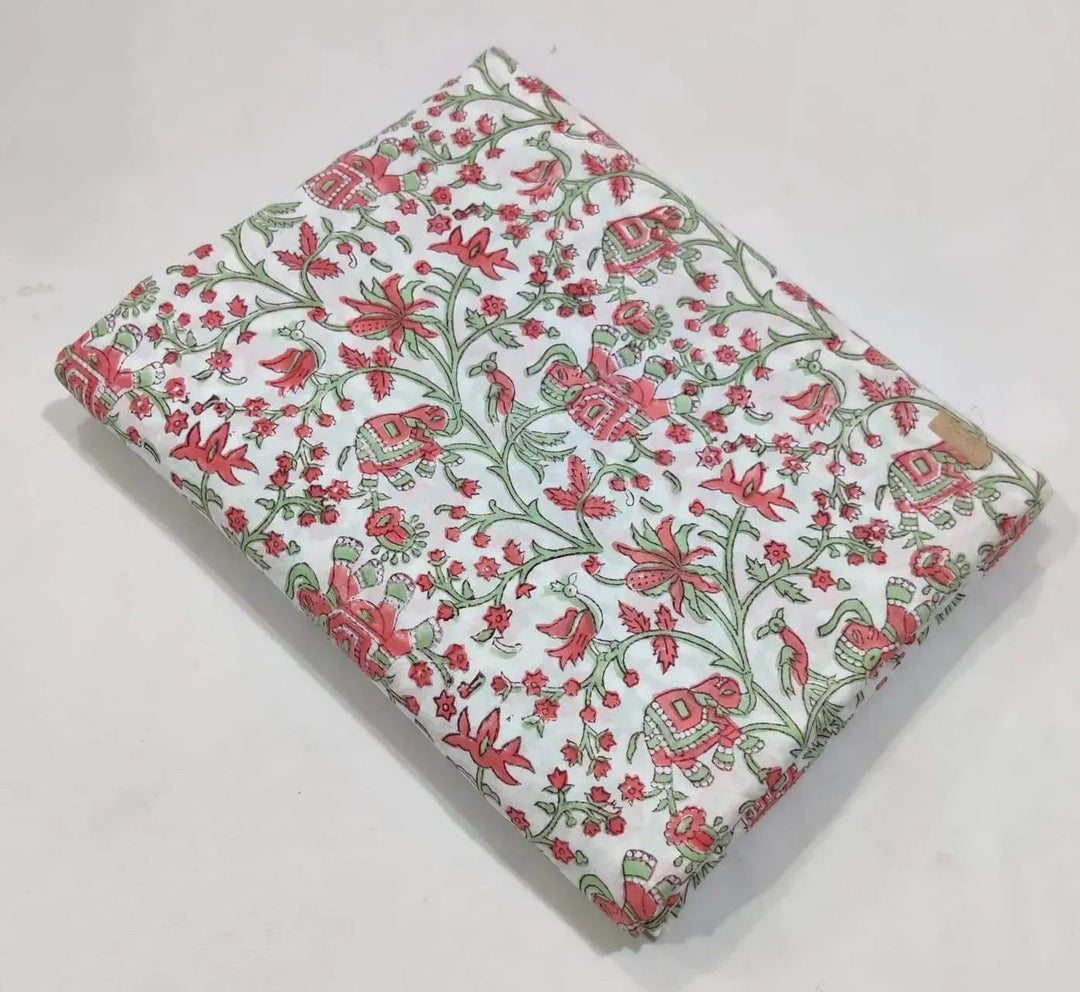 Talith Indian Cotton Block Print Fabric