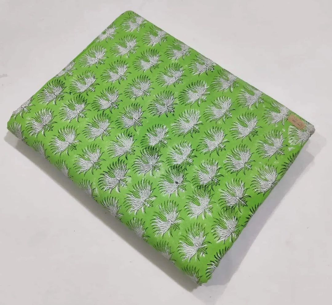 Halven Indian Cotton Block Print Fabric