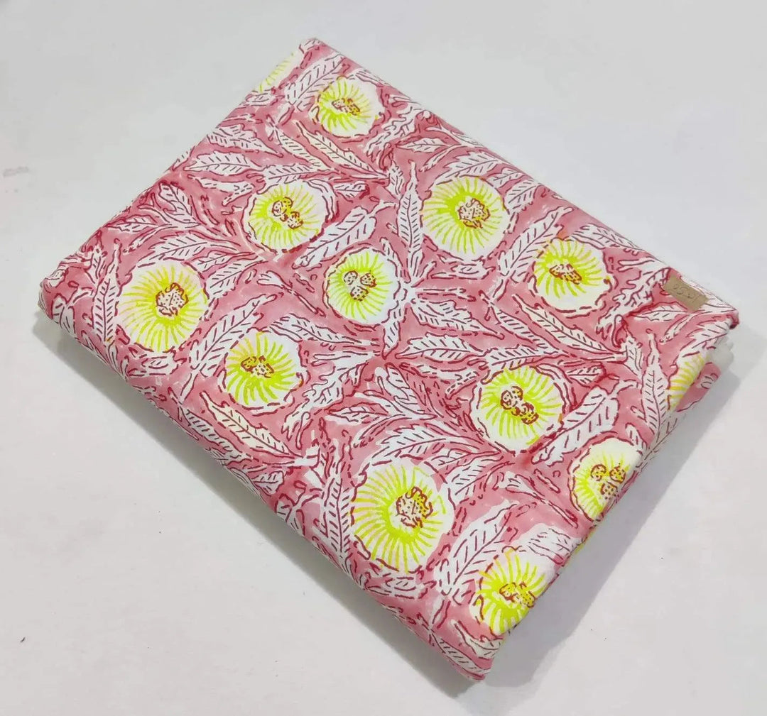 Valtor Indian Cotton Block Print Fabric