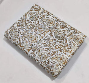 Ochre Brown & Ivory White