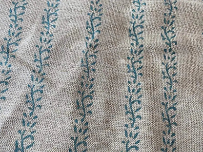 Veera Hand Block Printed Linen Fabric