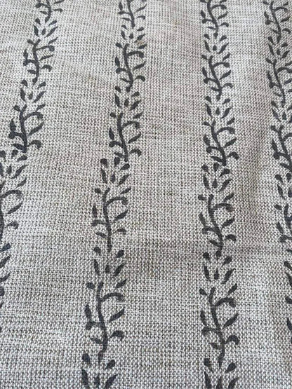 Veera Hand Block Printed Linen Fabric