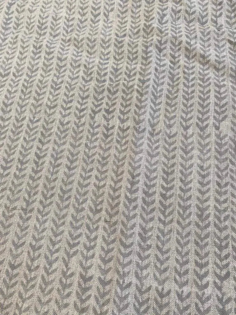 Jovira Block Print Handloom Linen Fabric
