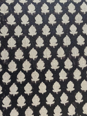 Linen fabric, Fabric by yard, Hand printed fabric, Block Print Fabric, Indian Fabric