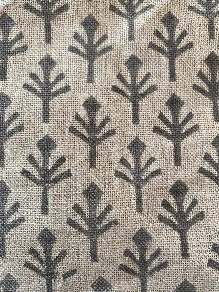 Vioneth Block Print Handloom Linen Fabric