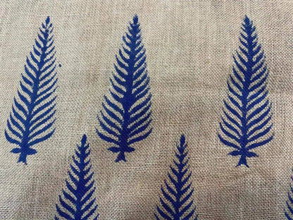 Conner Block Print Handloom Linen Fabric