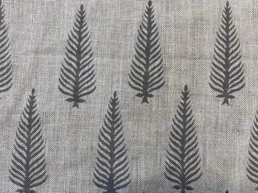 Conner Block Print Handloom Linen Fabric