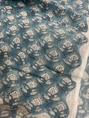 Heavy linen fabric designer Indian hand block print heavy fabric pillowcases thick linen upholstery block printing art table cover,Curtains - Rohiyaan