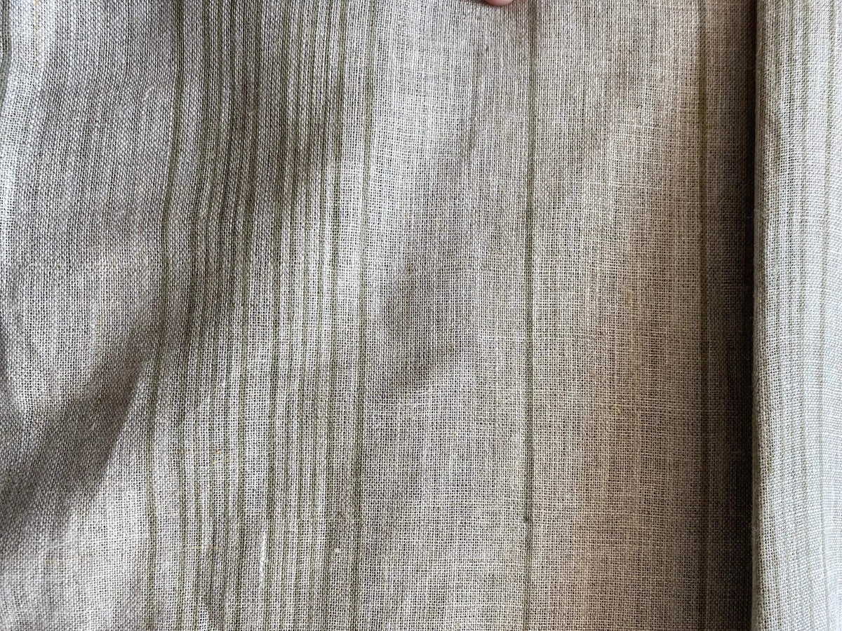 Sireen Block Print Handloom Linen Fabric