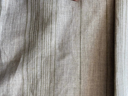 Sireen Block Print Handloom Linen Fabric