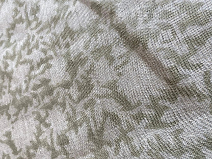 Jamia Block Print Handloom Linen Fabric