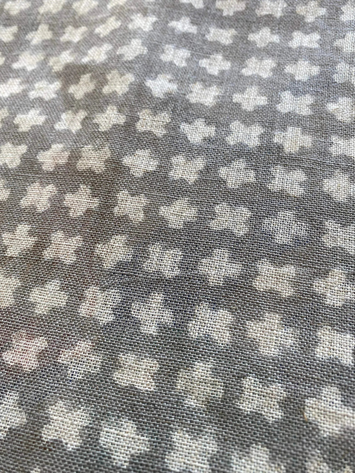 Linen fabric, Fabric by yard, Hand printed fabric, Block Print Fabric, Indian Fabric
