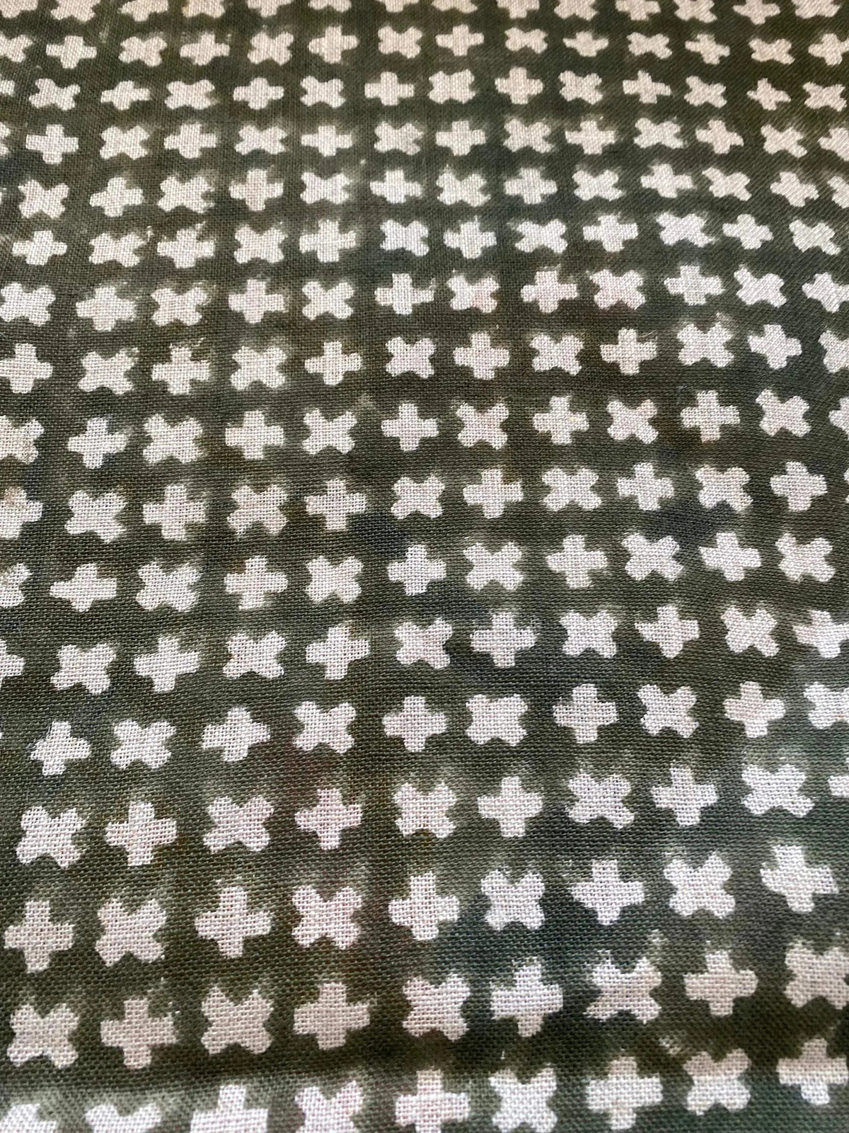 Jorell Block Print Handloom Linen Fabric