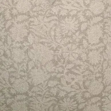Misten Hand Block Print Linen Fabric