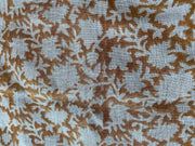 Reylin Block Print Handloom Linen Fabric