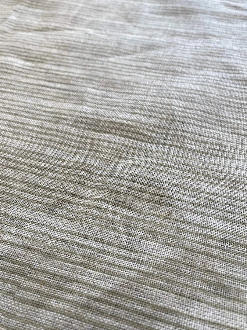 Quorra Block Print Handloom Linen Fabric
