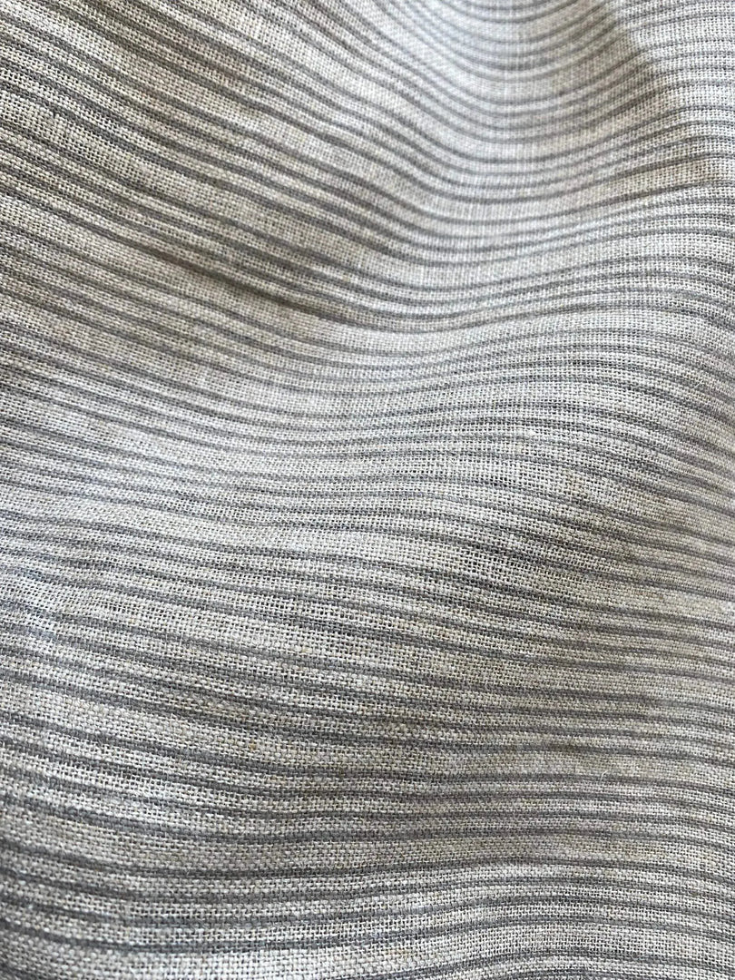 Quorra Block Print Handloom Linen Fabric