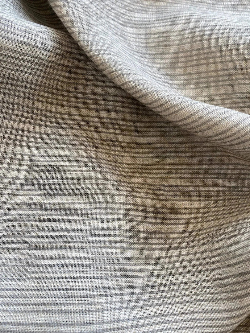 Quorra Block Print Handloom Linen Fabric