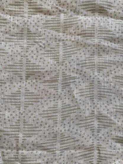 Linen fabric, Fabric by yard, Hand printed fabric, Block Print Fabric, Indian Fabric