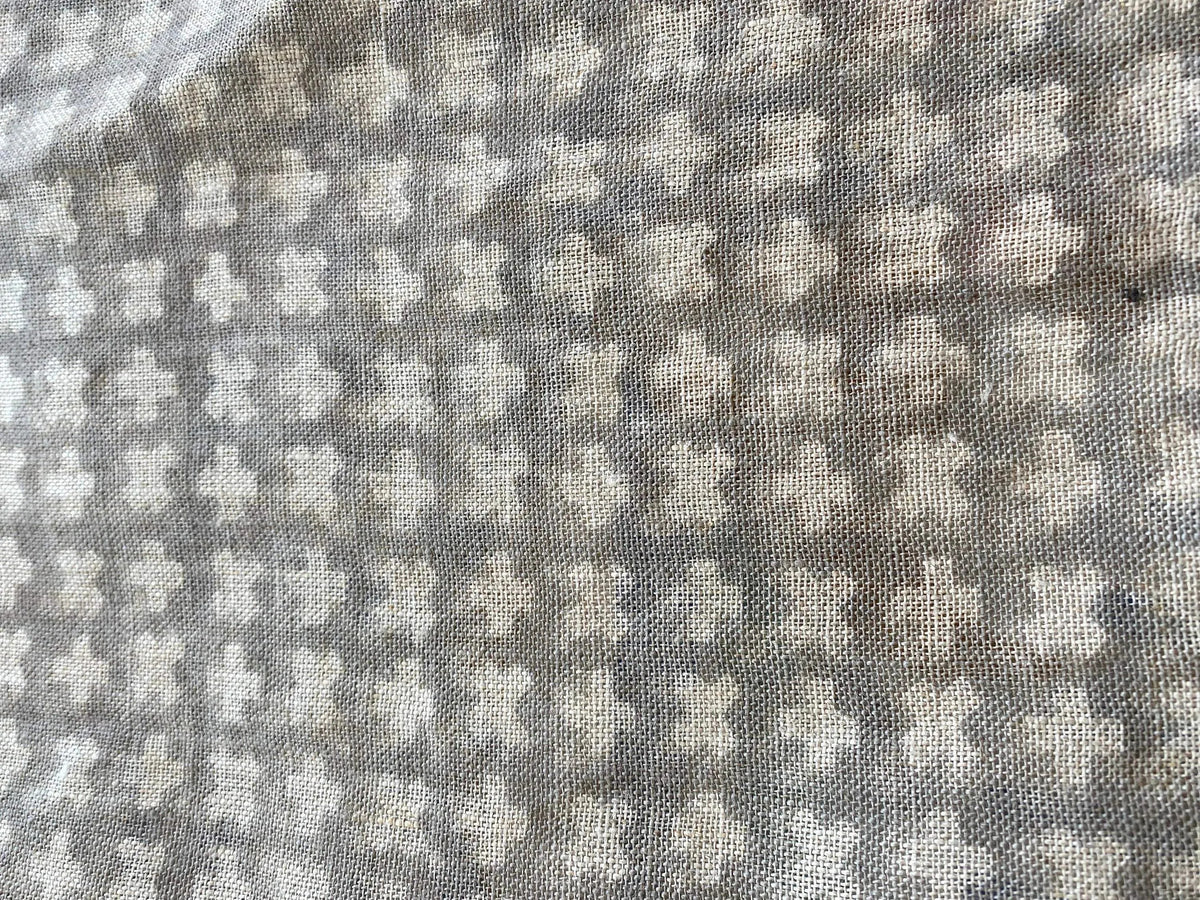 Averelle Block Print Handloom Linen Fabric