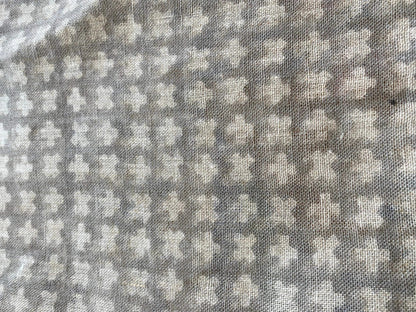 Averelle Block Print Handloom Linen Fabric