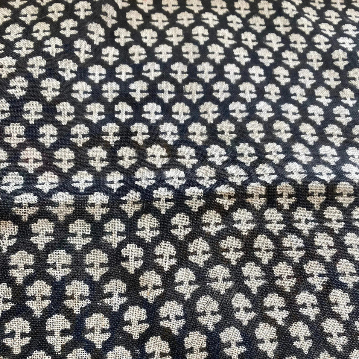 Margaret Geometric Hand Block Printe Fabric