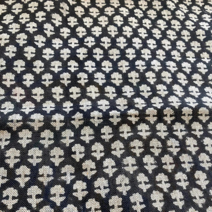 Margaret Geometric Hand Block Printe Fabric