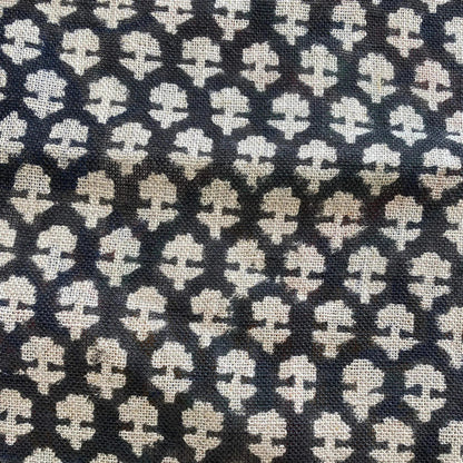 Margaret Geometric Hand Block Printe Fabric