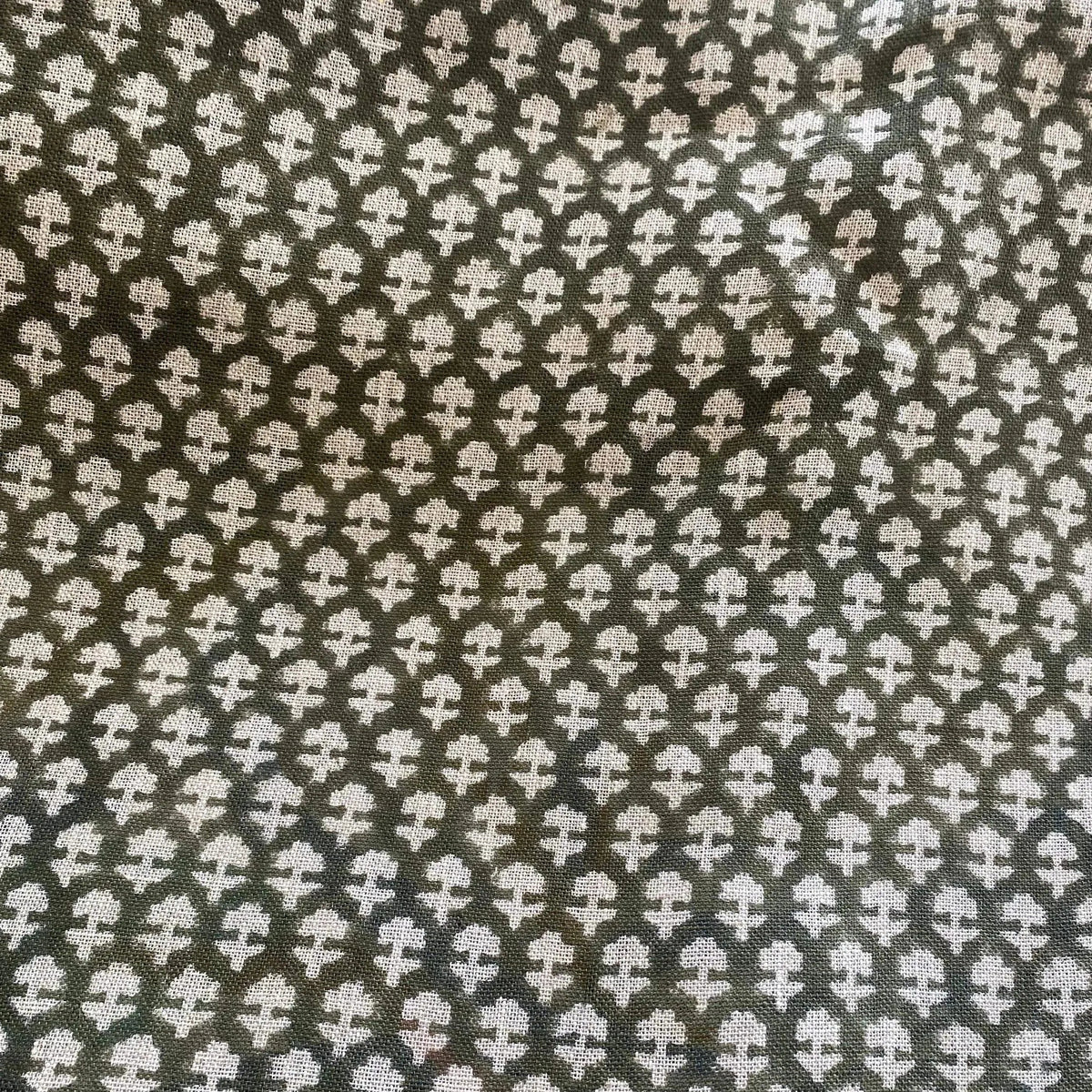 Margaret Geometric Hand Block Printe Fabric