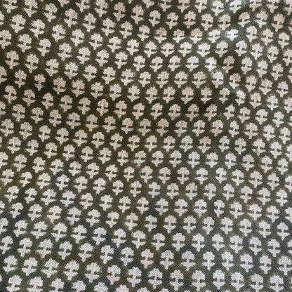 Margaret Geometric Hand Block Printe Fabric