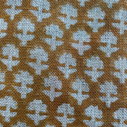 Margaret Geometric Hand Block Printe Fabric