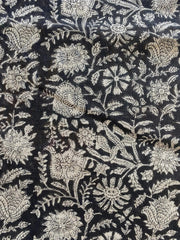 Tansari Block Print Handloom Linen Fabric