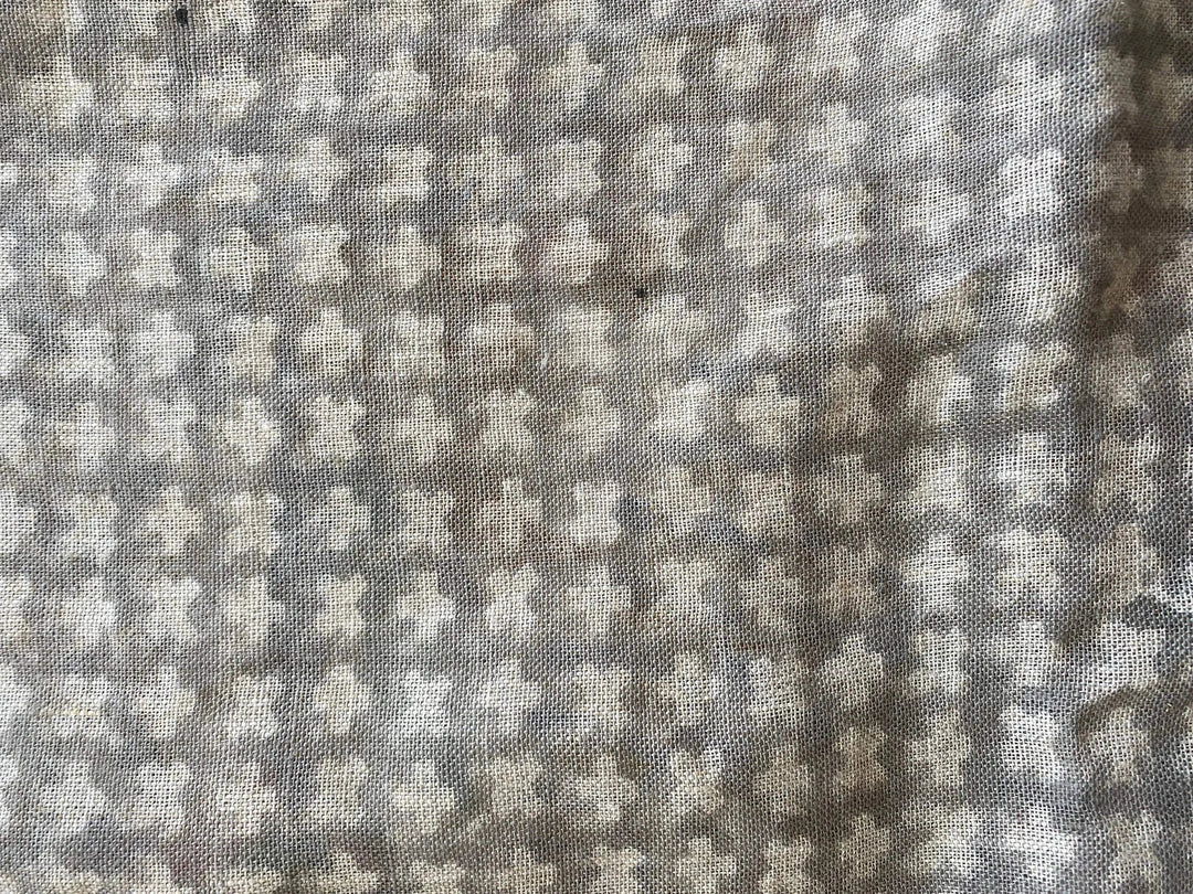 Averelle Block Print Handloom Linen Fabric