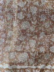 Stampra Block Print Handloom Linen Fabric
