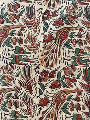 Cotton fabric, Fabric by yard, Hand printed fabric, Block Print Fabric, Indian Fabric