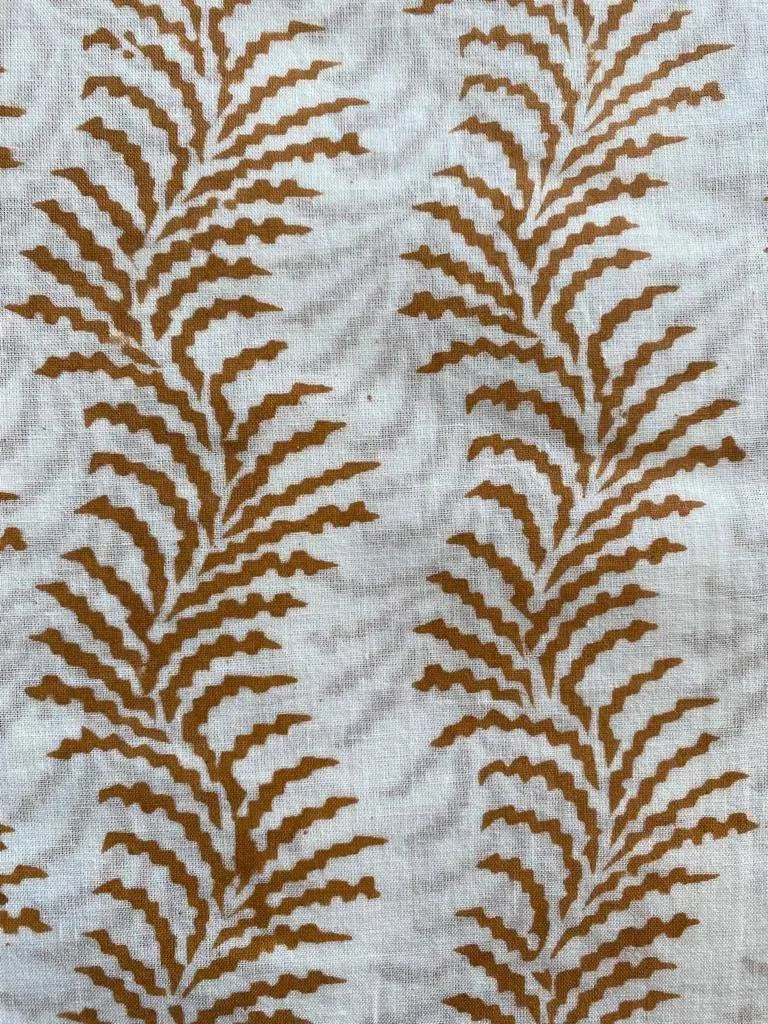 Rellis Indian Cotton Block Print Fabric