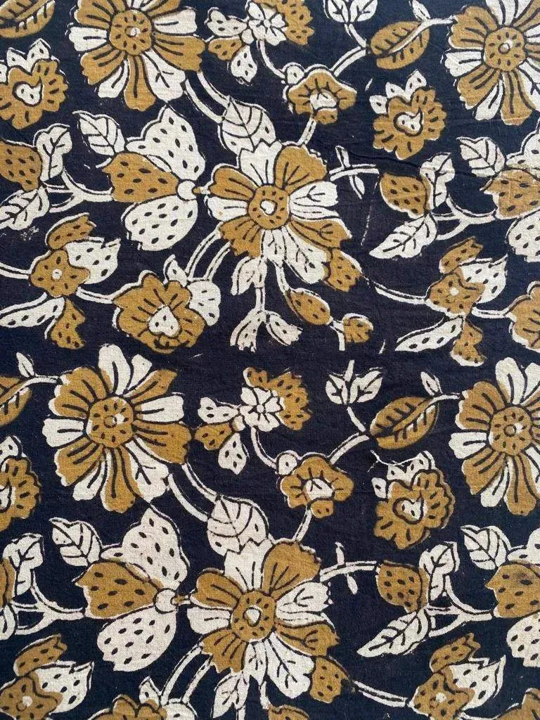 Zenley Indian Cotton Block Print Fabric
